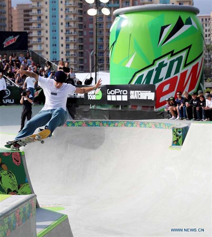 (SP)U.S.-LOS ANGELES-SKATEBOARD-DEW TOUR