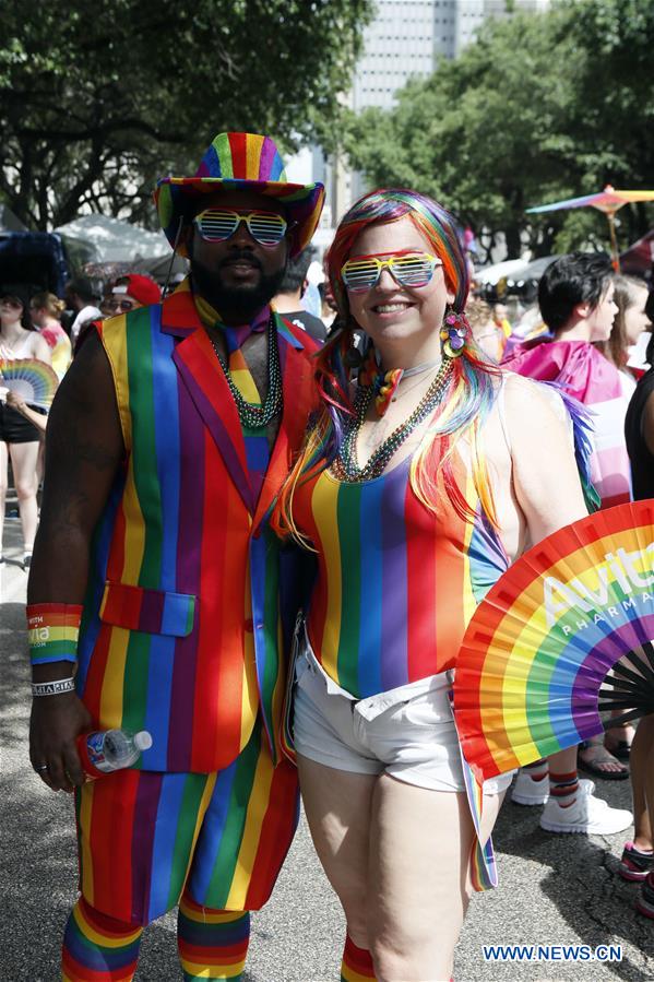 U.S.-HOUSTON-PRIDE PARADE