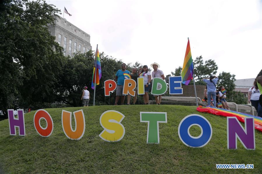 U.S.-HOUSTON-PRIDE PARADE