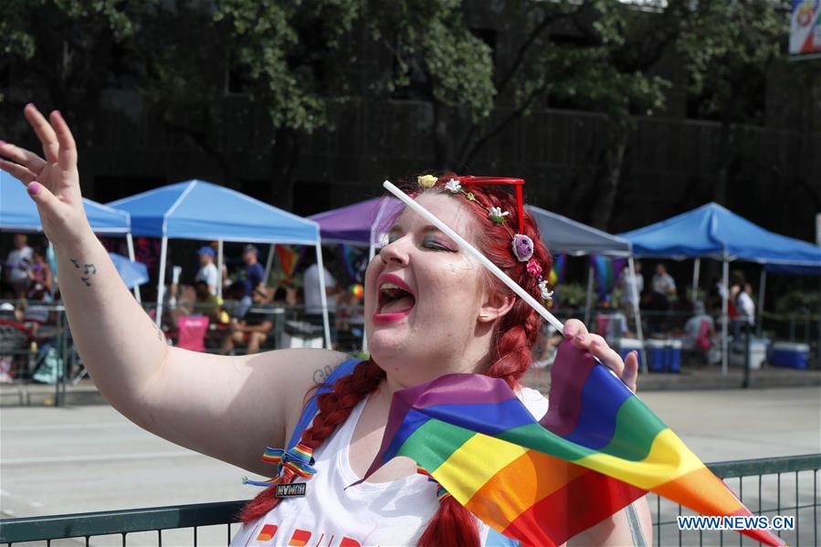 U.S.-HOUSTON-PRIDE PARADE