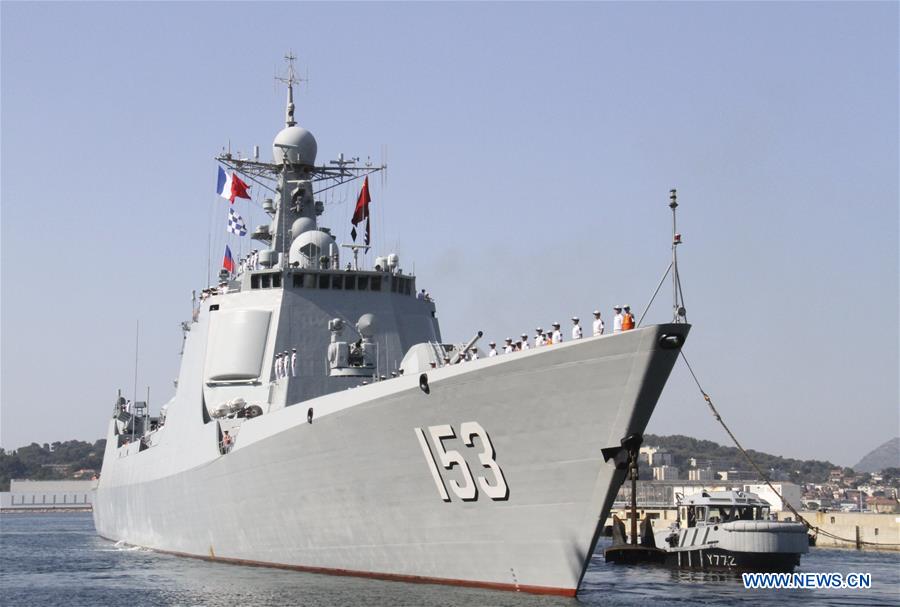 FRANCE-TOULON-CHINESE NAVY-VISIT