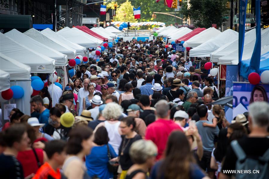 U.S.-NEW YORK-BASTILLE DAY CELEBRATION