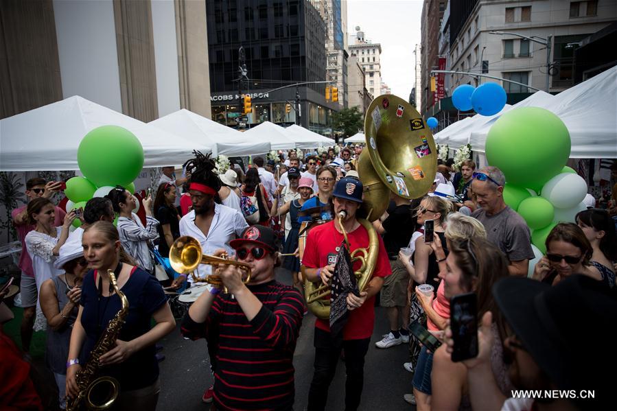 U.S.-NEW YORK-BASTILLE DAY CELEBRATION