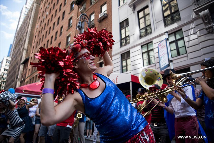 U.S.-NEW YORK-BASTILLE DAY CELEBRATION