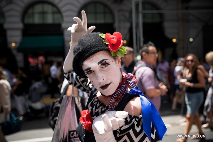U.S.-NEW YORK-BASTILLE DAY CELEBRATION