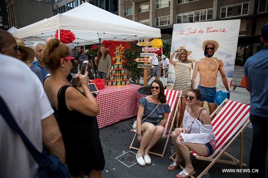 U.S.-NEW YORK-BASTILLE DAY CELEBRATION