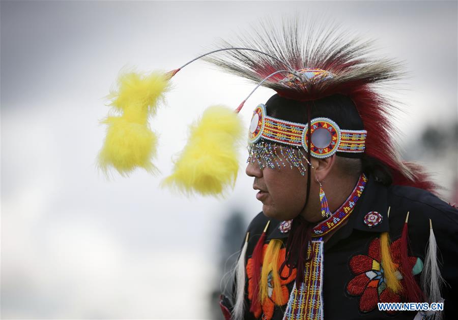 CANADA-VANCOUVER-SQUAMISH NATION YOUTH POW WOW