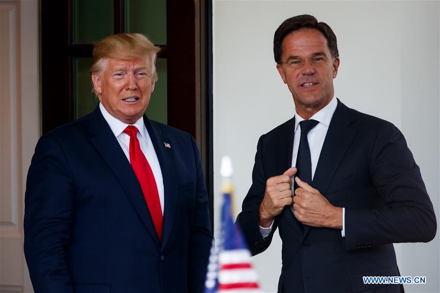 U.S.-WASHINGTON D.C.-TRUMP-DUTCH PRIME MINISTER-MEETING