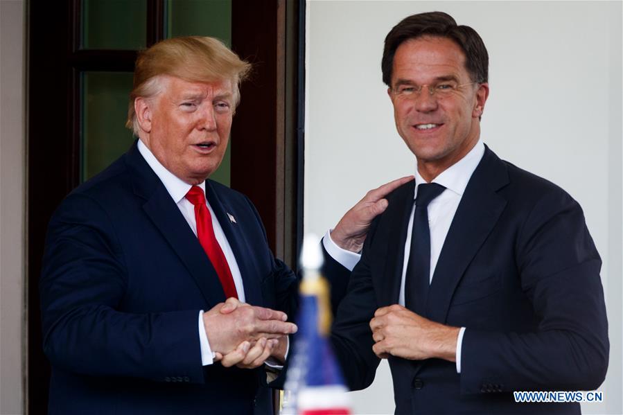 U.S.-WASHINGTON D.C.-TRUMP-DUTCH PRIME MINISTER-MEETING