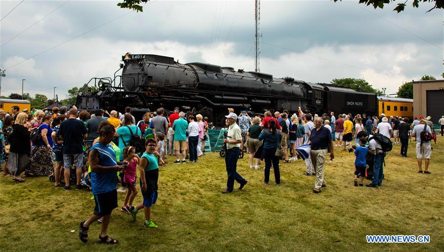 U.S.-CHICAGO-TRANSCONTINENTAL RAILROAD-ANNIVERSARY