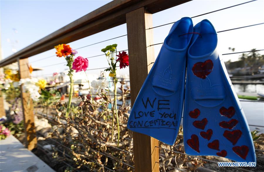 U.S.-CALIFORNIA-BOAT-FIRE-CONDOLENCES