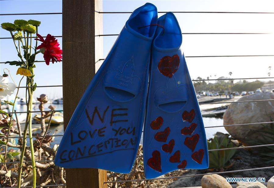 U.S.-CALIFORNIA-BOAT-FIRE-CONDOLENCES