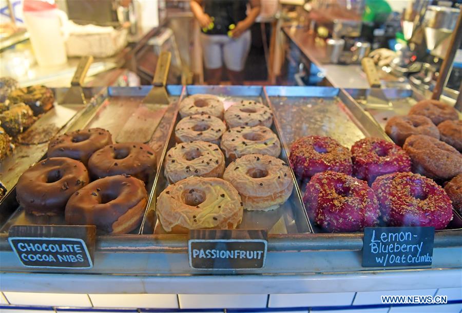 U.S.-NEW YORK-DESSERT-DONUT 