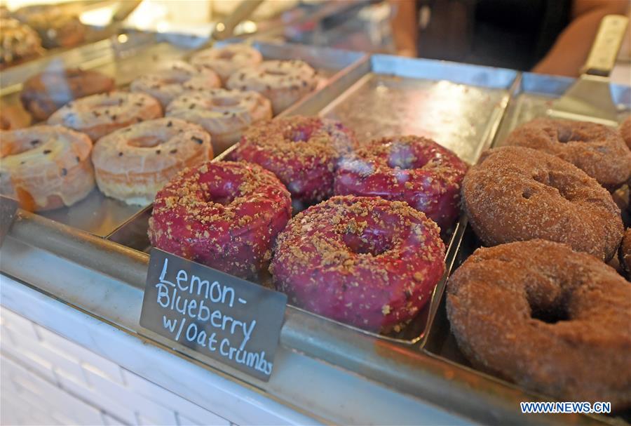 U.S.-NEW YORK-DESSERT-DONUT 