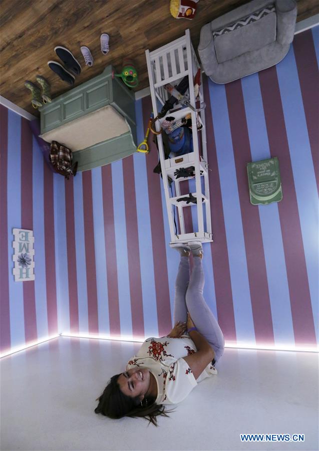 U.S.-LOS ANGELES-UPSIDE DOWN HOUSE