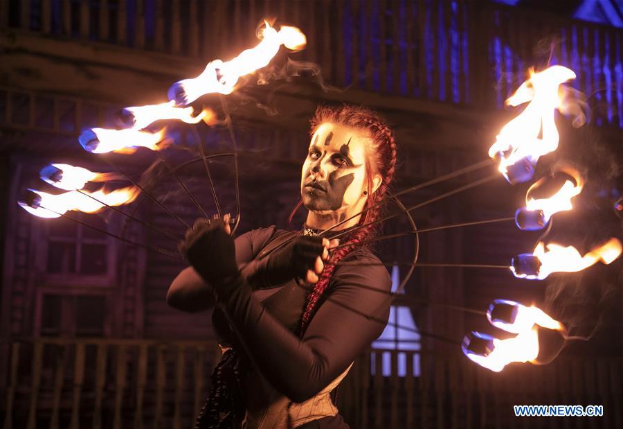 U.S.-ILLINOIS-HALLOWEEN-TOURISM