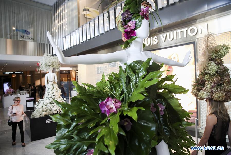 U.S-NEW YORK-FRESH-FLORAL FASHION