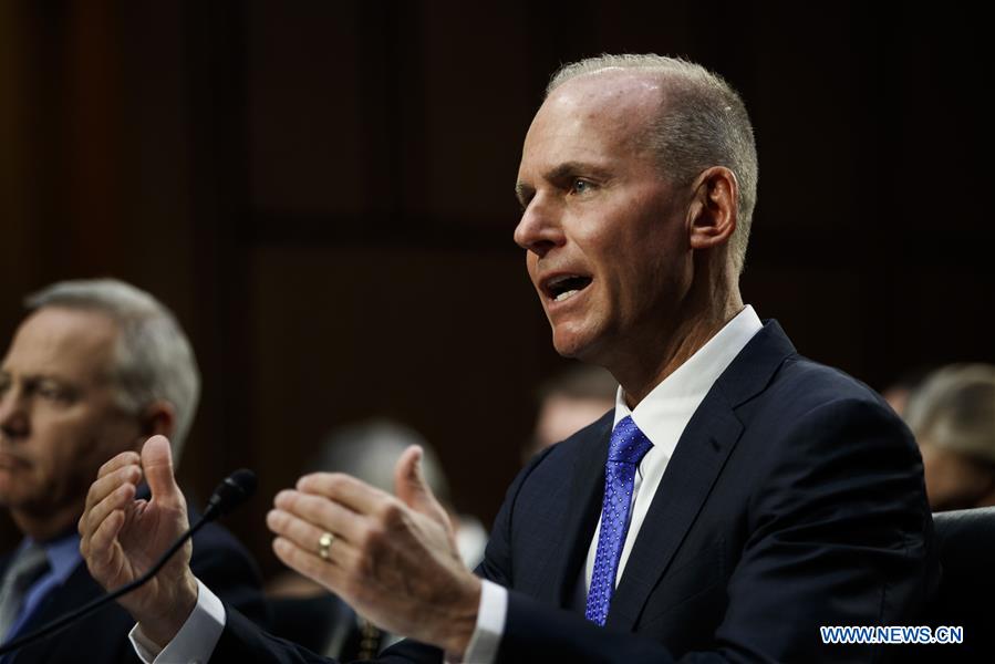 U.S.-WASHINGTON D.C.-BOEING CEO-SENATE HEARING
