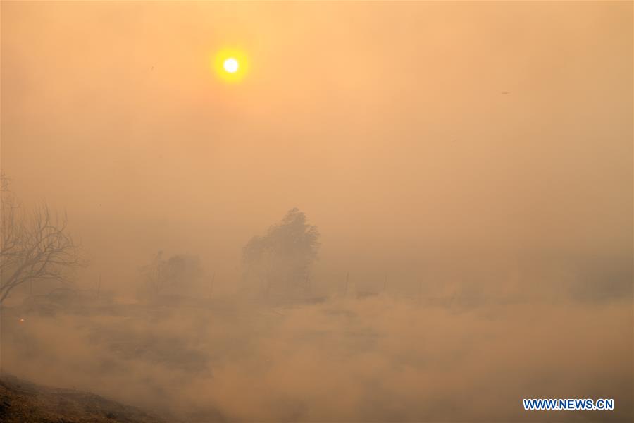 U.S.-SIMI VALLEY-FIRE