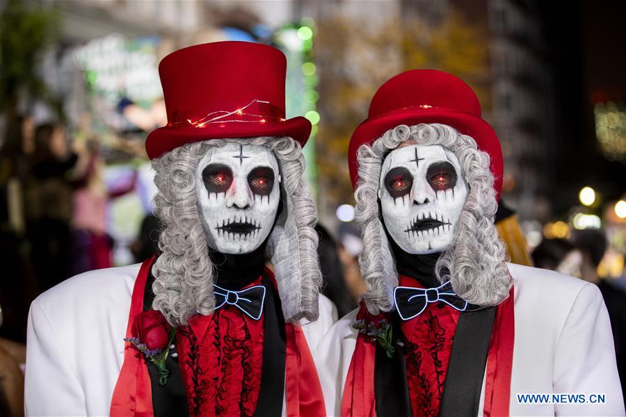 U.S.-NEW YORK-HALLOWEEN-PARADE