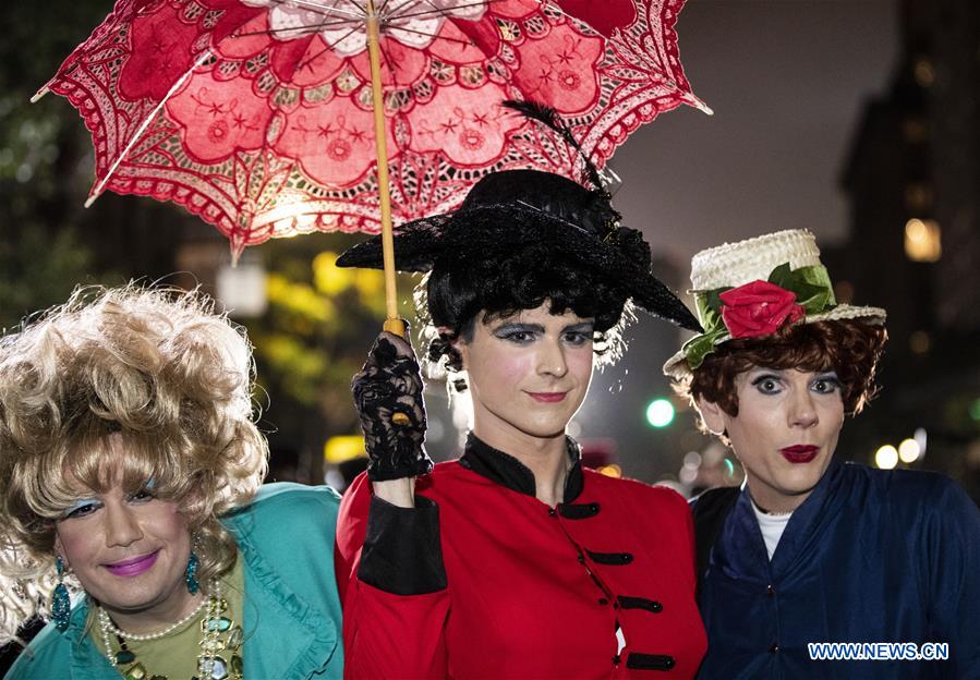 U.S.-NEW YORK-HALLOWEEN-PARADE