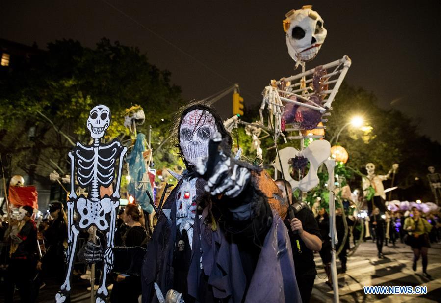 U.S.-NEW YORK-HALLOWEEN-PARADE