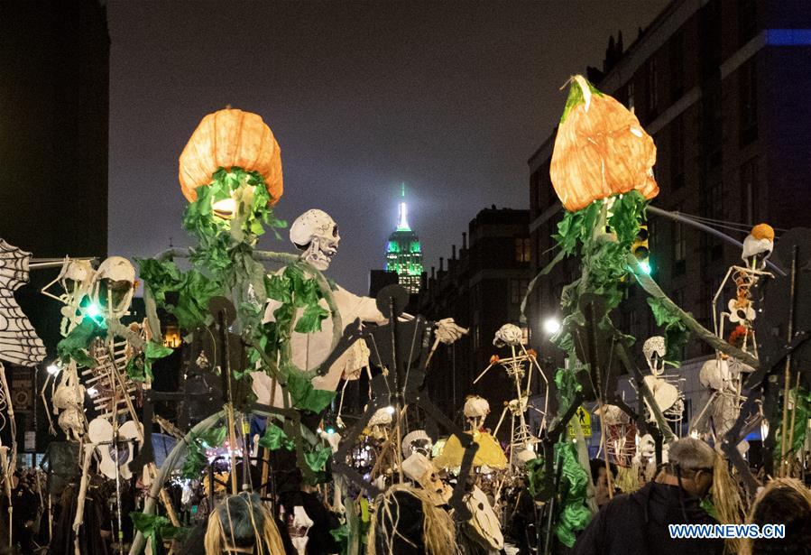 U.S.-NEW YORK-HALLOWEEN-PARADE