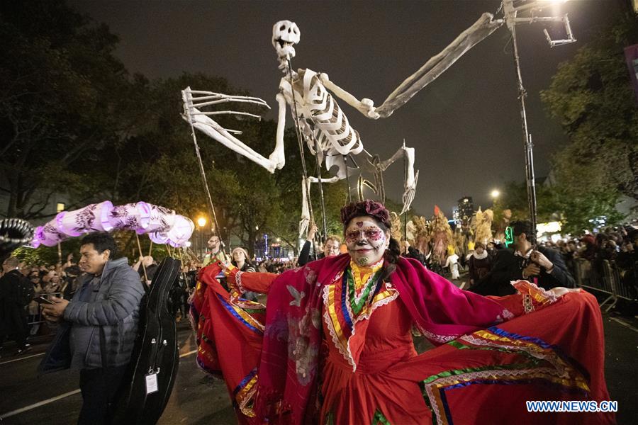U.S.-NEW YORK-HALLOWEEN-PARADE