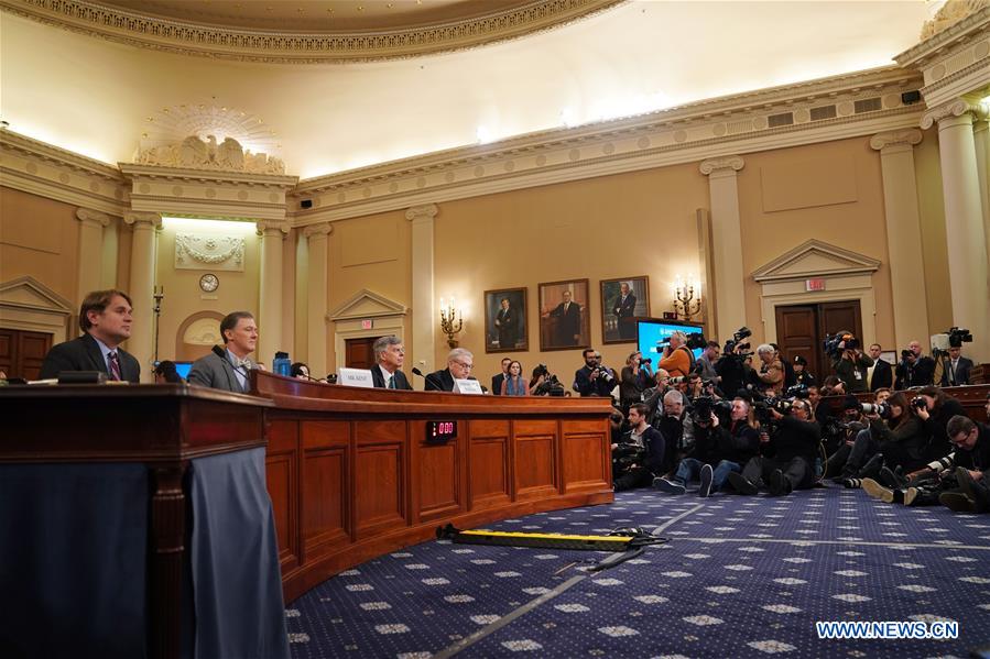 U.S.-WASHINGTON D.C.-TRUMP IMPEACHMENT INQUIRY-FIRST PUBLIC HEARING