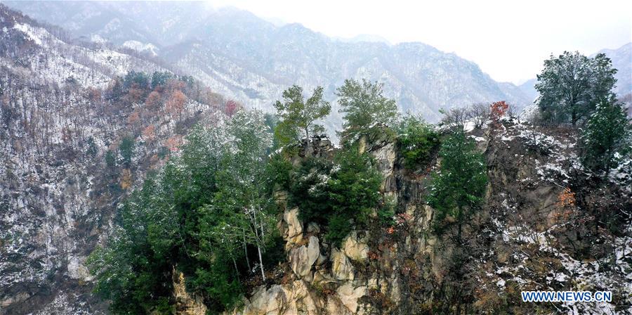 CHINA-SHAANXI-QINLING MOUNTAINS-SNOW-SCENERY (CN)