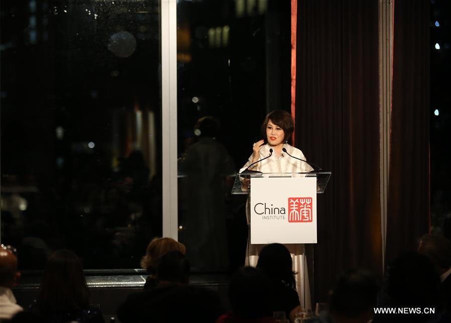 U.S.-NEW YORK-CHINA INSTITUTE-BLUE CLOUD AWARD-GALA