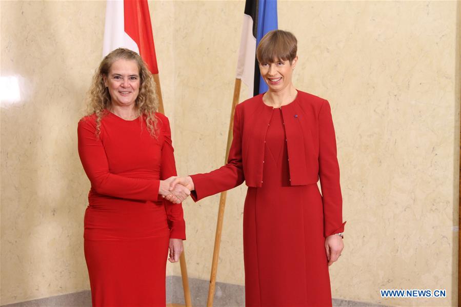 ESTONIA-TALLINN-CANADIAN GOVERNOR GENERAL-VISIT
