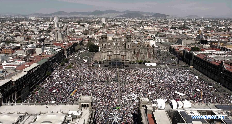 MEXICO-MEXICO CITY-PRESIDENT-CEREMONY