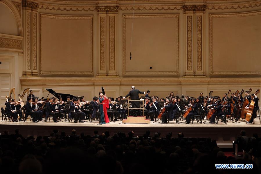 U.S.-NEW YORK-CHINA-SYMPHONY ORCHESTRA