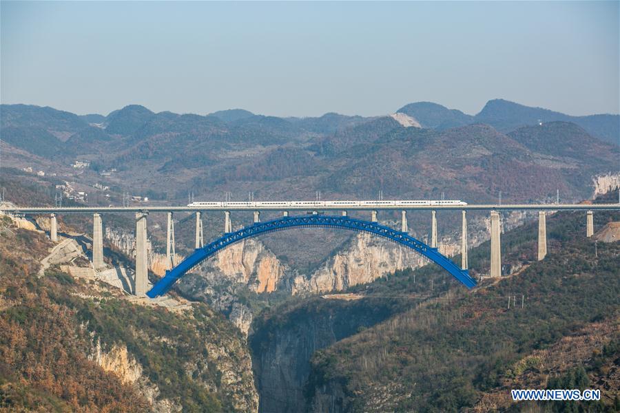 CHINA-CHENGDU-GUIYANG HIGH-SPEED RAIL LINE-LAUNCH(CN)