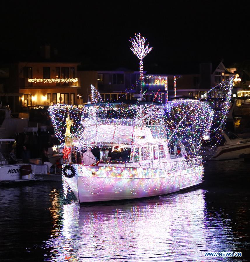 U.S.-CALIFORNIA-HUNTINGTON BEACH-BOAT PARADE