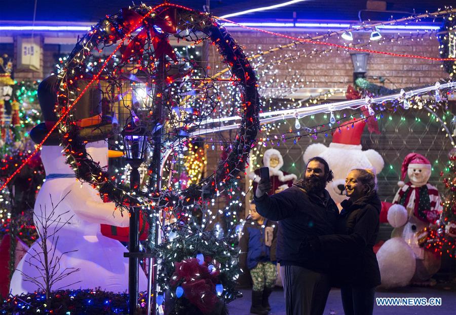 CANADA-TORONTO-CHRISTMAS DECORATION