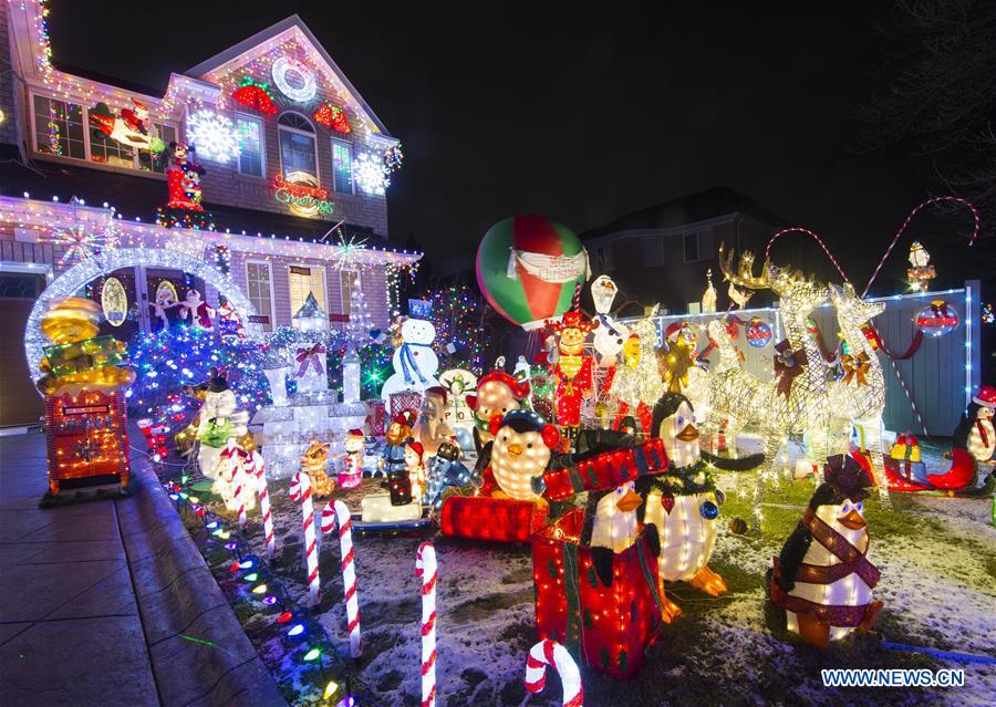 CANADA-TORONTO-CHRISTMAS DECORATION