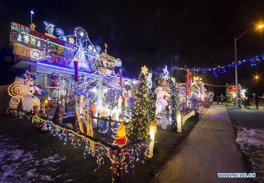CANADA-TORONTO-CHRISTMAS DECORATION
