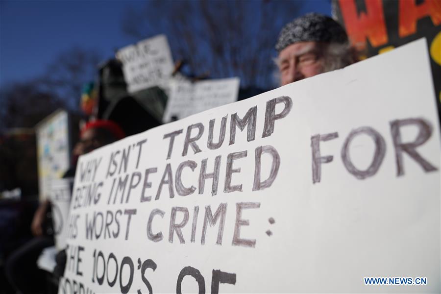 U.S.-WASHINGTON D.C.-TRUMP-IMPEACHMENT-HOUSE DEBATE-VOTE