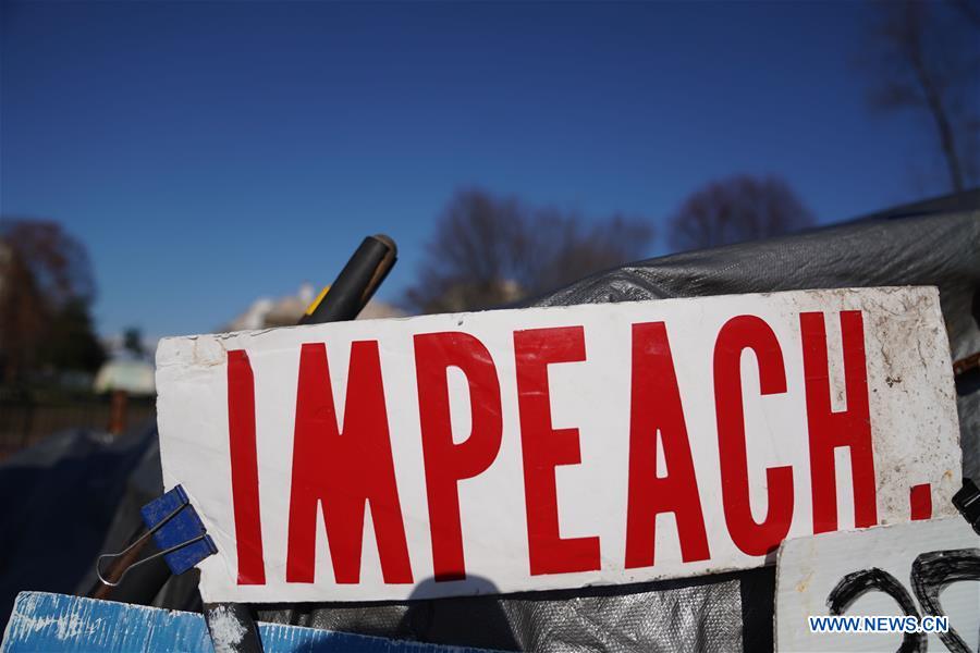 U.S.-WASHINGTON D.C.-TRUMP-IMPEACHMENT-HOUSE DEBATE-VOTE