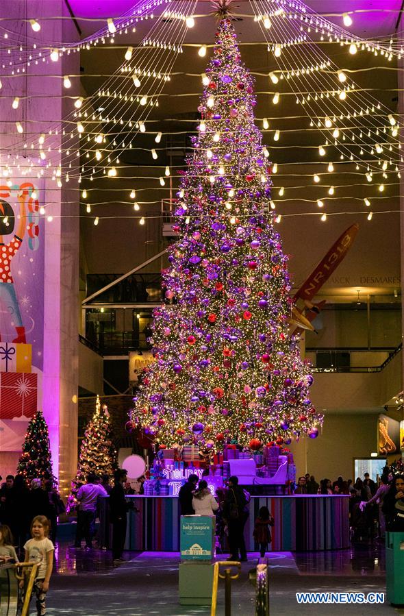 U.S.-CHICAGO-CHRISTMAS TREES