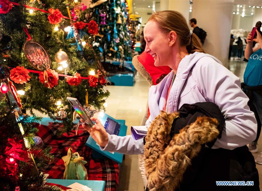 U.S.-CHICAGO-CHRISTMAS TREES