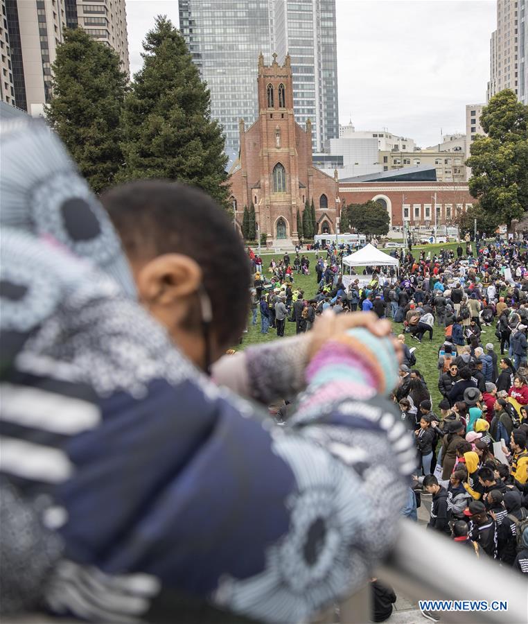 U.S.-SAN FRANCISCO-MLK DAY-PARADE