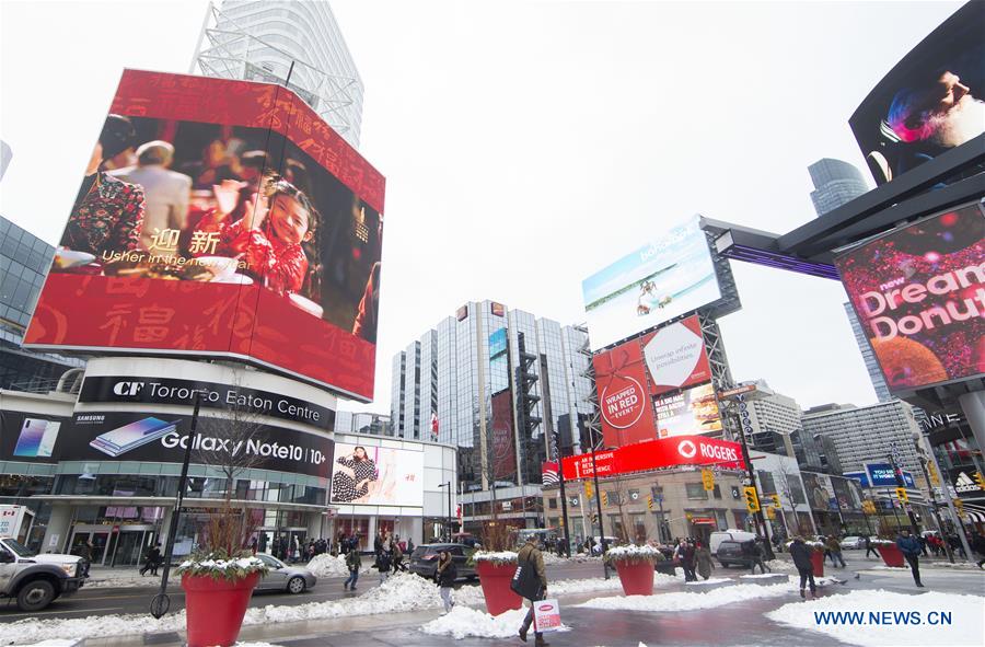CANADA-TORONTO-CHINESE LUNAR NEW YEAR-DECORATION