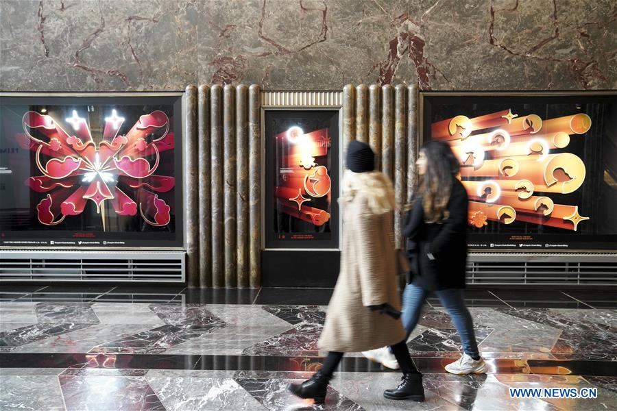 U.S.-NEW YORK-EMPIRE STATE BUILDING-CHINA-LUNAR NEW YEAR 