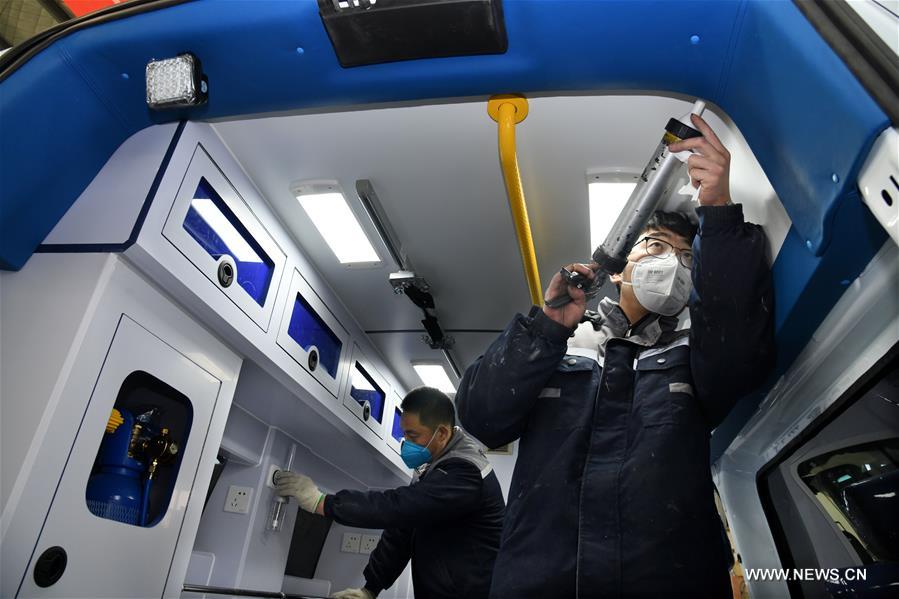 CHINA-SHANDONG-QINGDAO-AMBULANCE-PRODUCTION (CN)