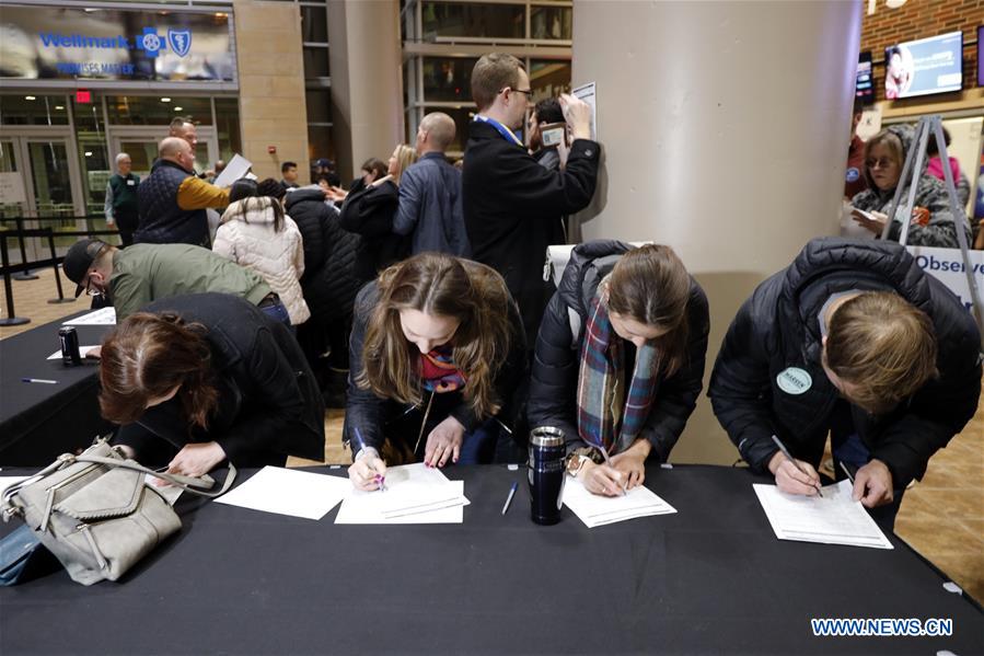 U.S.-IOWA-PRESIDENTIAL PRIMARY 