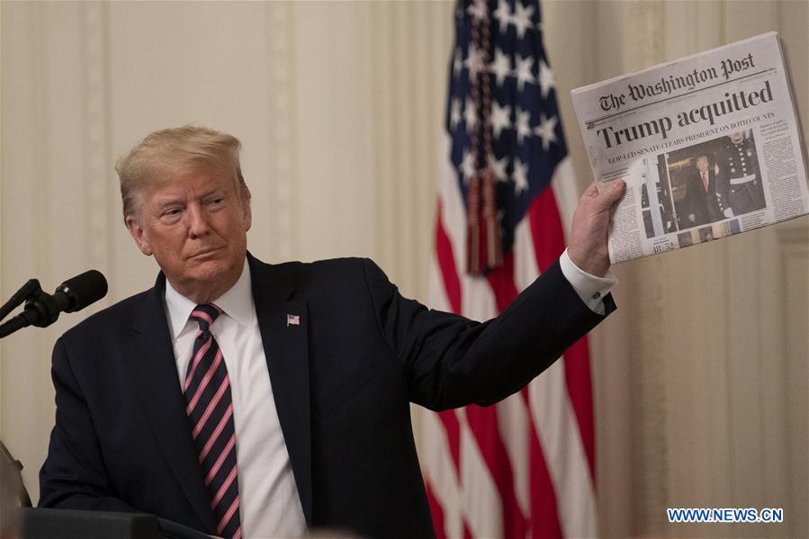 U.S.-WASHINGTON D.C.-TRUMP-IMPEACHMENT-ACQUITTAL