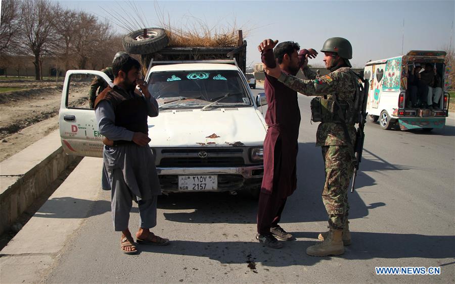 AFGHANISTAN-NANGARHAR- CHECKPOINT- U.S. SOLDIER- ATTACK